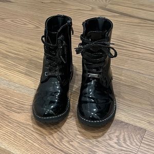 Girls Tahari Combat Boots - size 2